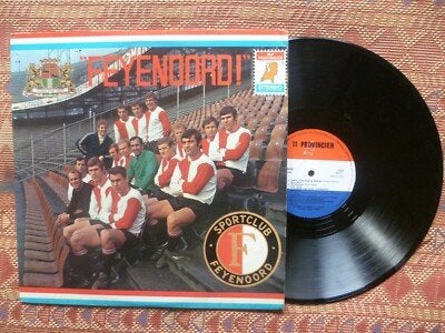 FEYENOORD LP 1972. IN ZEER GOEDE STAAT !!!, Cd's en Dvd's, Vinyl | Nederlandstalig, Verzenden, Zo goed als nieuw, 12 inch