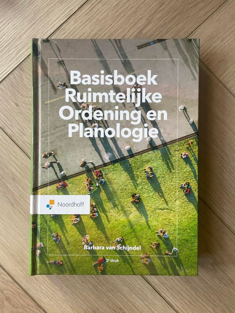 Basisboek Ruimtelijke Ordening en Planologie - Noordhoff, Boeken, Ophalen of Verzenden, Gamma, Nieuw, HBO