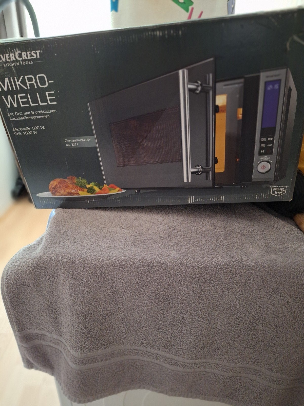 SilverCrest Magnetron met Grill - Nieuw in doos, Ophalen, Nieuw, Grill