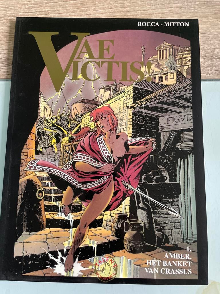 Vae Victis! Deel 1: Amber, Het Banket van Crassus, Eén stripboek, Ophalen, Zo goed als nieuw