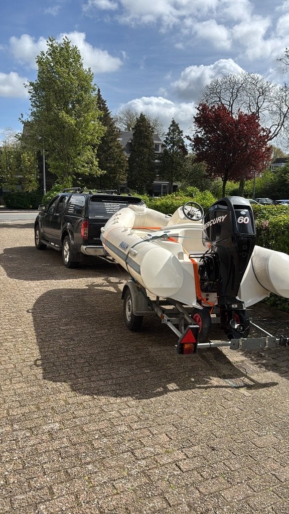 Speedboot - Aquila airpower Rib met registratienummer, Watersport en Boten, Speedboten, Ophalen, Overige merken, Gebruikt, 4 m