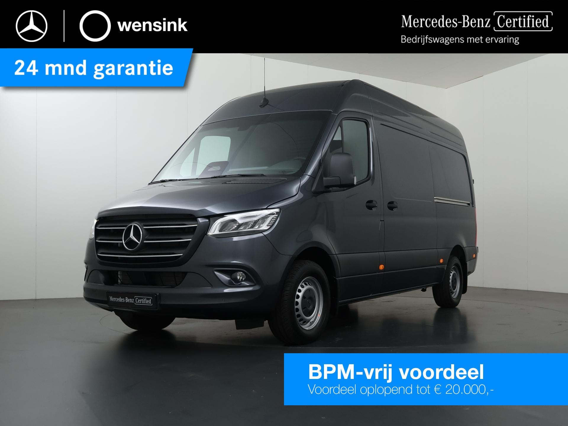 Mercedes-Benz Sprinter 319 CDI | AUT. | L2 H2 | SCHUIFDEUR L, Gebruikt, Bedrijf, Diesel, 2256 kg