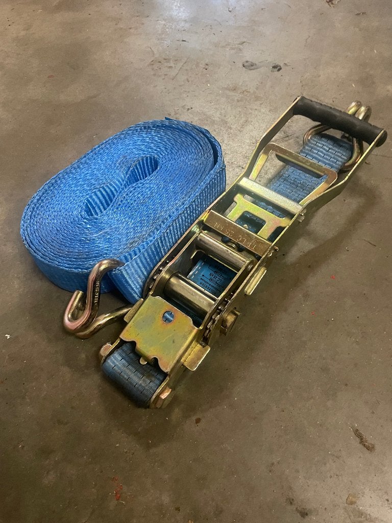 Zware spanriemen spanbanden, Auto diversen, Aanhangwagen-onderdelen, Ophalen, Gebruikt