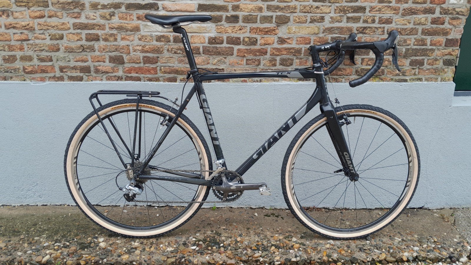 Giant TCX 2 maat L ultegra 6700 2x10 cyclocross gravelbike, Fietsen en Brommers, Ophalen, 28 inch, Gebruikt, Velgrem