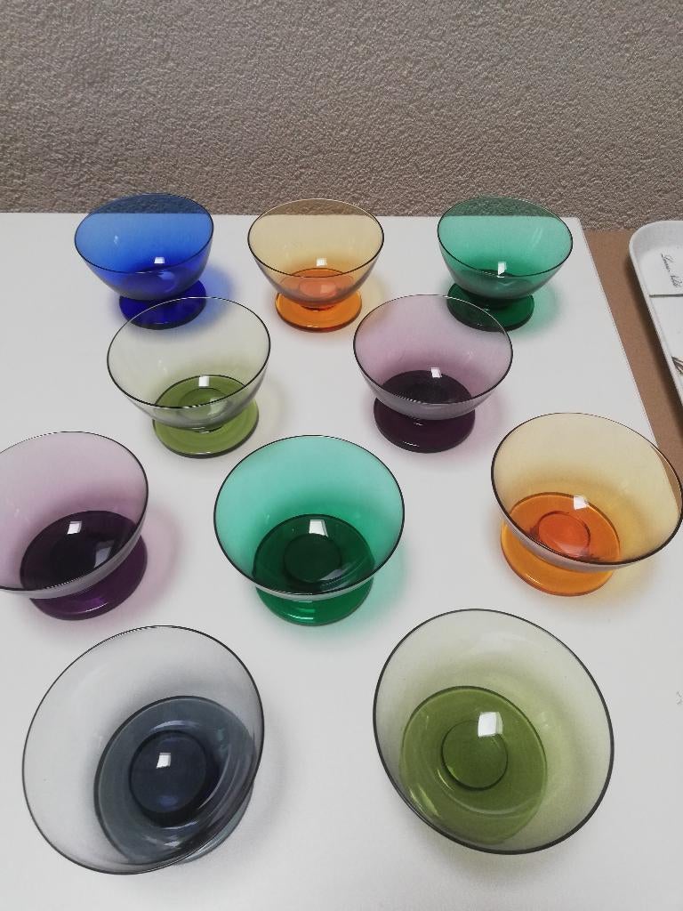Leerdams glas  ( diverse maten en kleuren), Ophalen