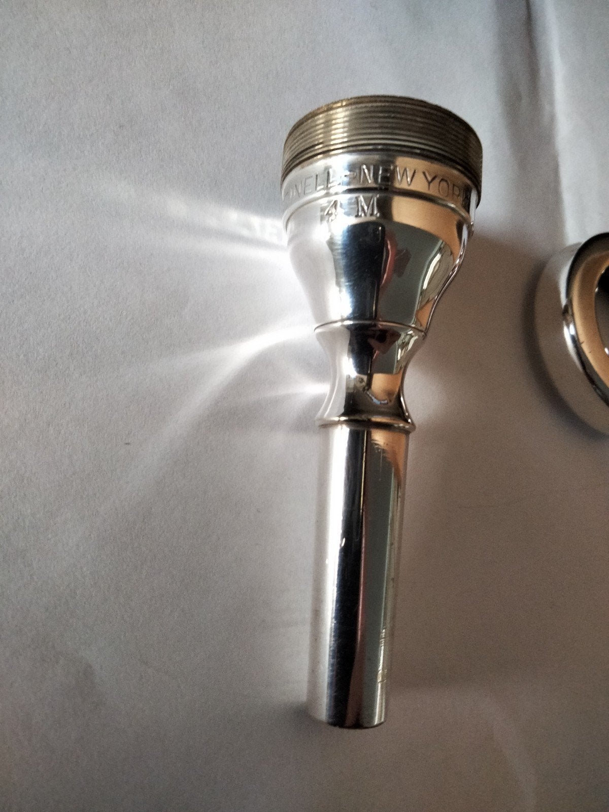 mondstuk, trombone, schroefrand, Muziek en Instrumenten, Blaasinstrumenten | Overige, Ophalen of Verzenden, Gebruikt, Koperblazer