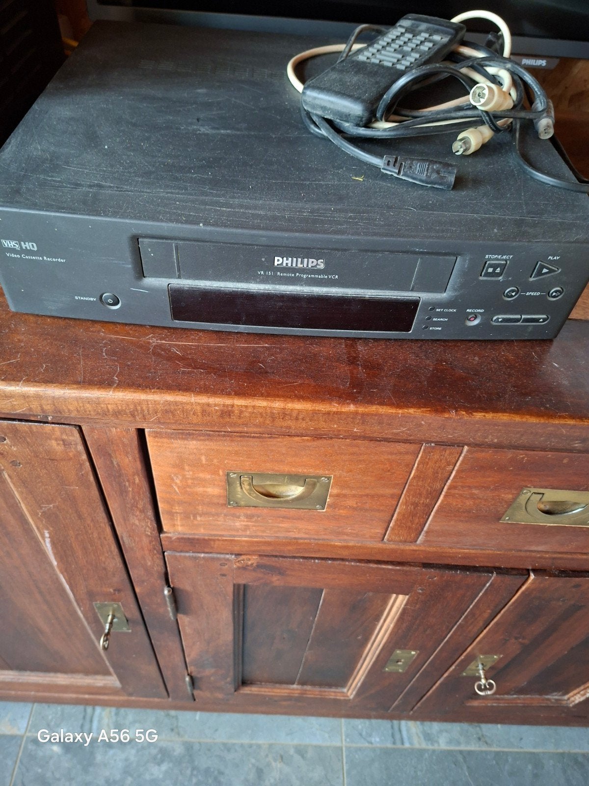 Philips VR 331 VHS Video Cassette Recorder, Ophalen, Gebruikt, VHS-speler of -recorder