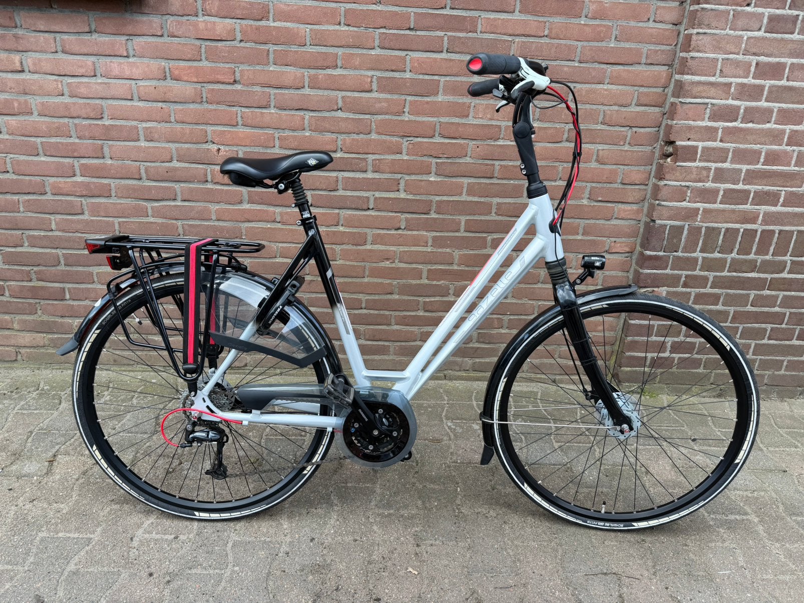 Zo goed als nieuw gazelle eclipse t24 trekking damesfiets, Ophalen, 28 inch, 56 cm of meer, Zo goed als nieuw
