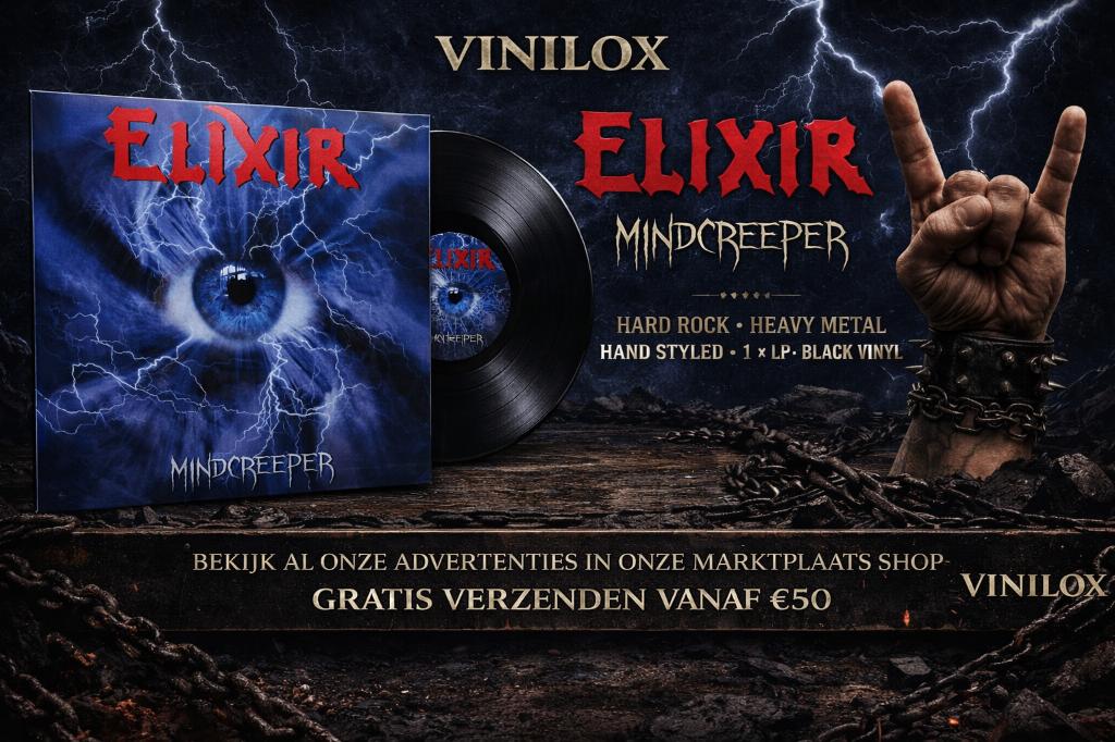 Lp Elixir – Mindcreeper lps nieuw, Ophalen of Verzenden, Nieuw in verpakking, 12 inch, Poprock
