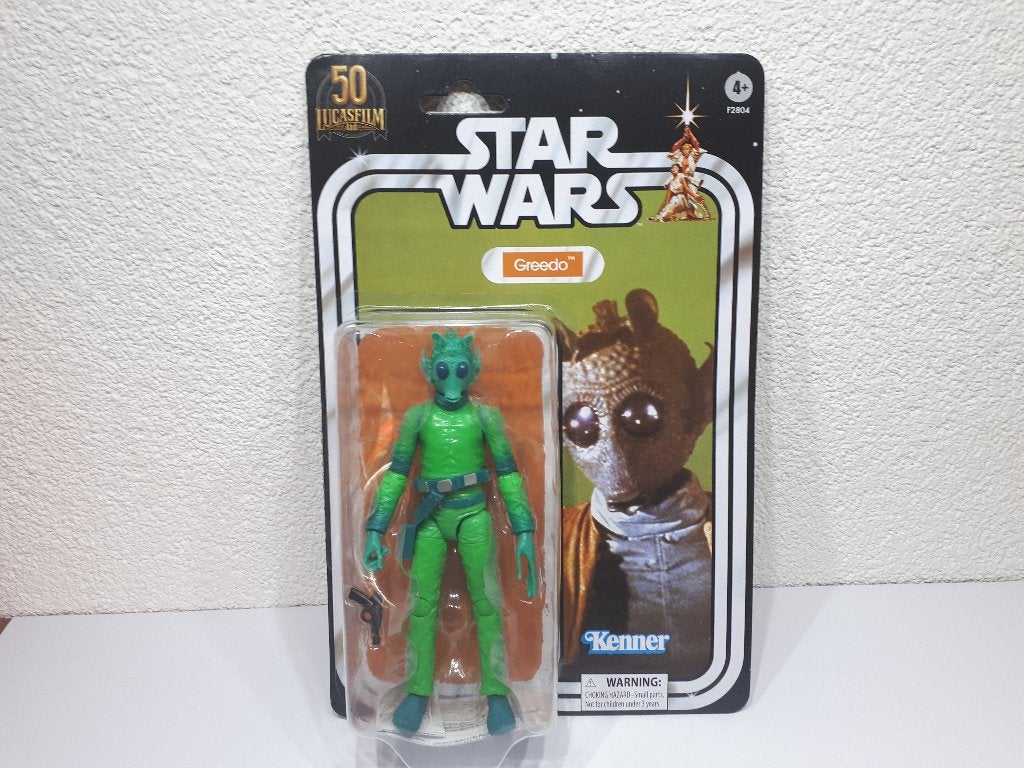 Star Wars Greedo 50th Anniversery Exclusive 6 Inch BS, Verzamelen, Ophalen of Verzenden, Nieuw, Actiefiguurtje