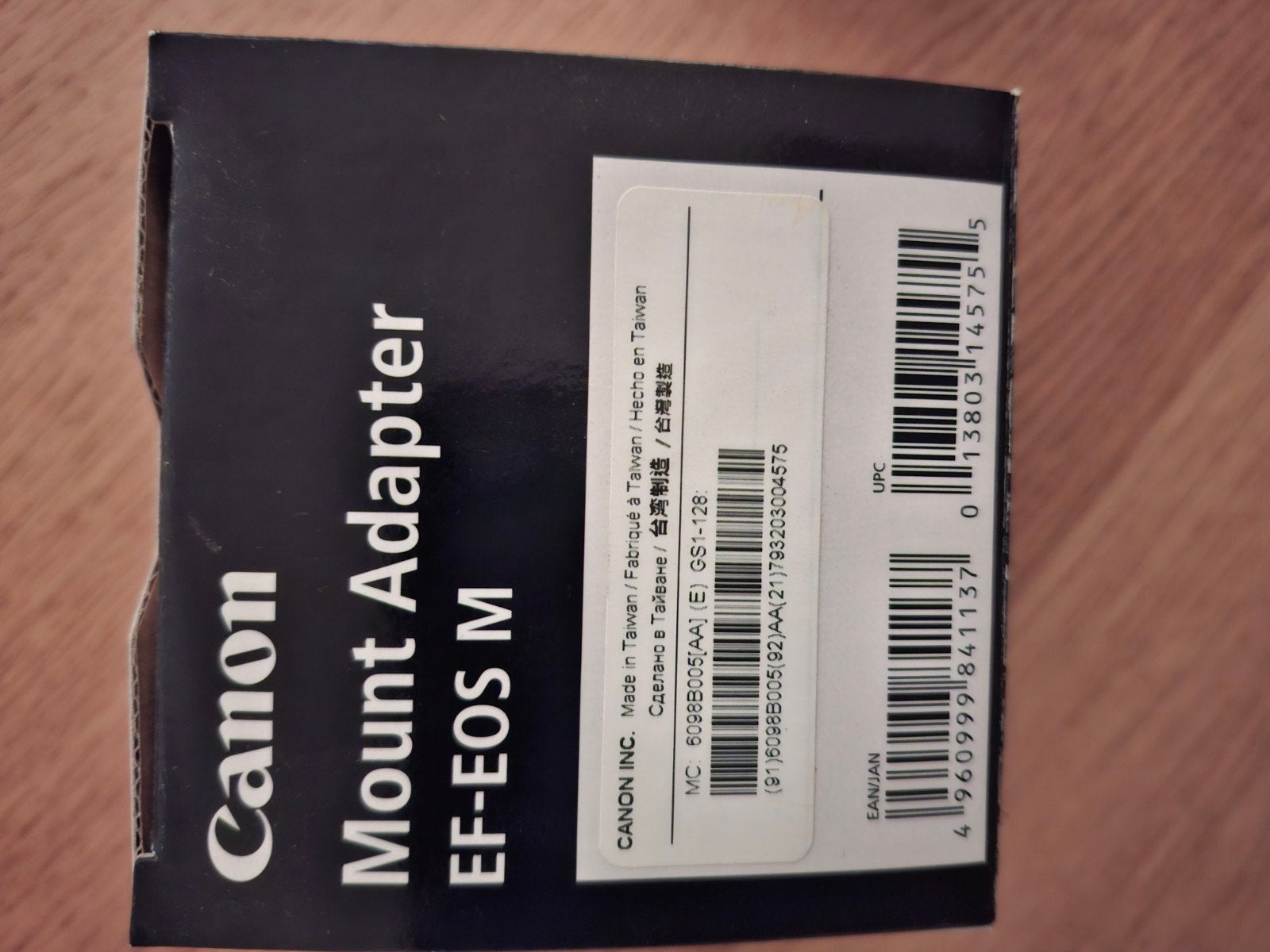 canon mount adapter EF-ES M, Canon, Lensadapter, Ophalen of Verzenden, Zo goed als nieuw