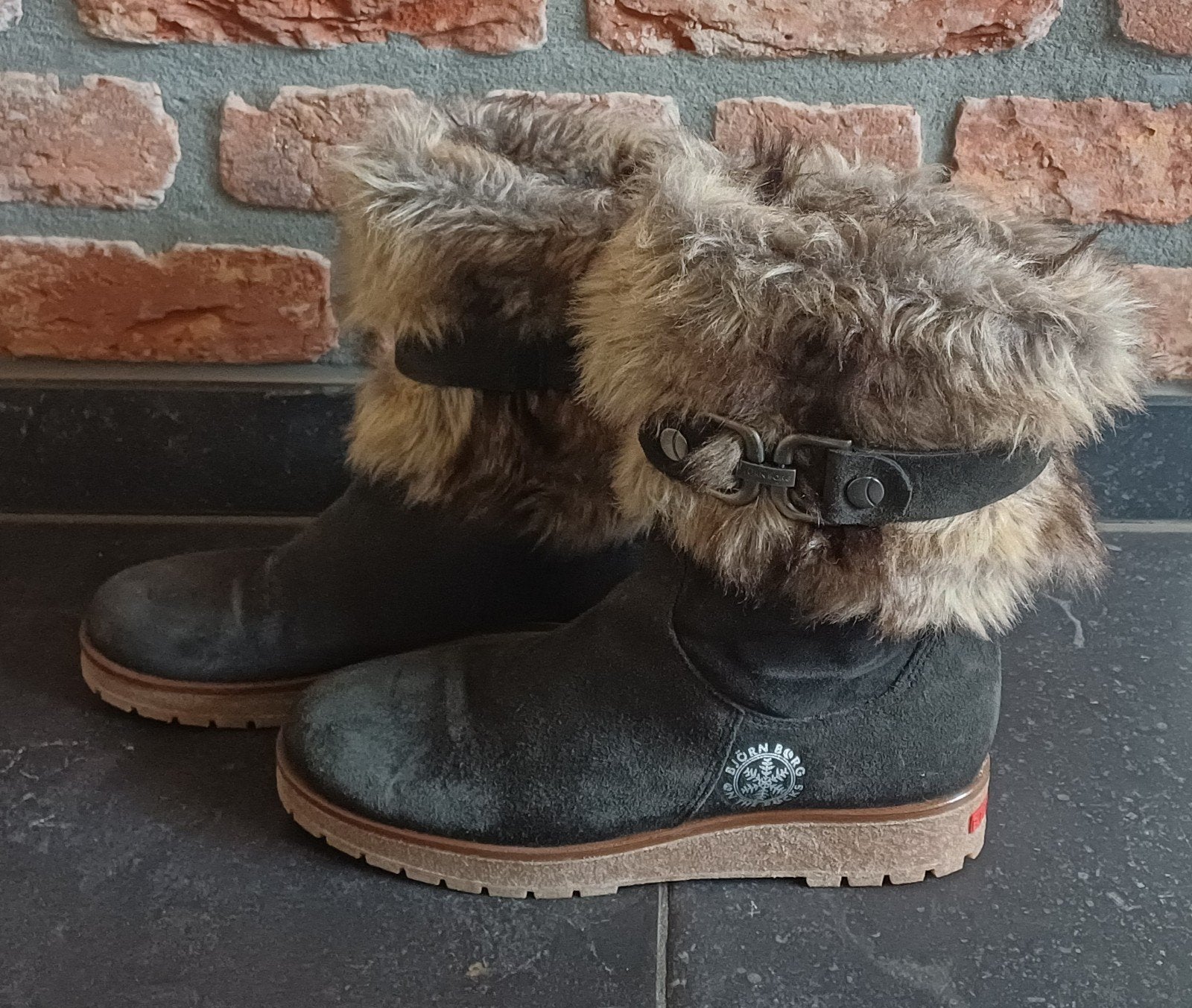 Bjorn Borg boots - maat 39, Bruin, Lage of Enkellaarzen, Ophalen of Verzenden, Zo goed als nieuw