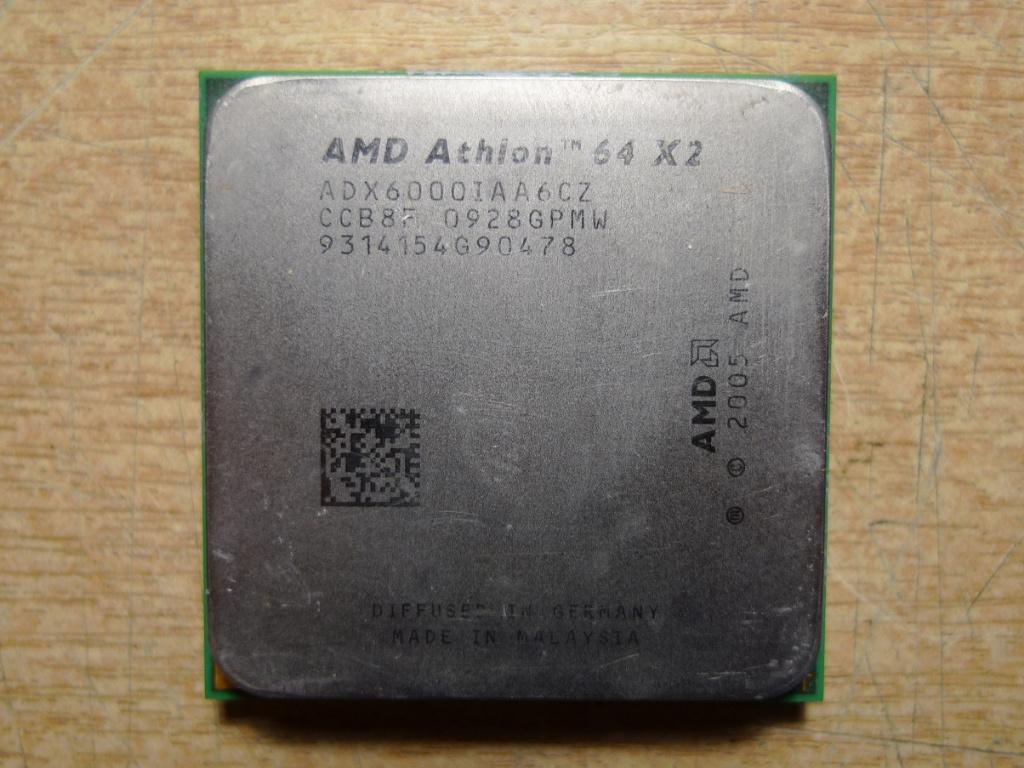 AMD Athlon 64 X2 - ADX 6000 IAA 6CZ Processor..., Ophalen of Verzenden, Zo goed als nieuw, Minder dan 2 Ghz