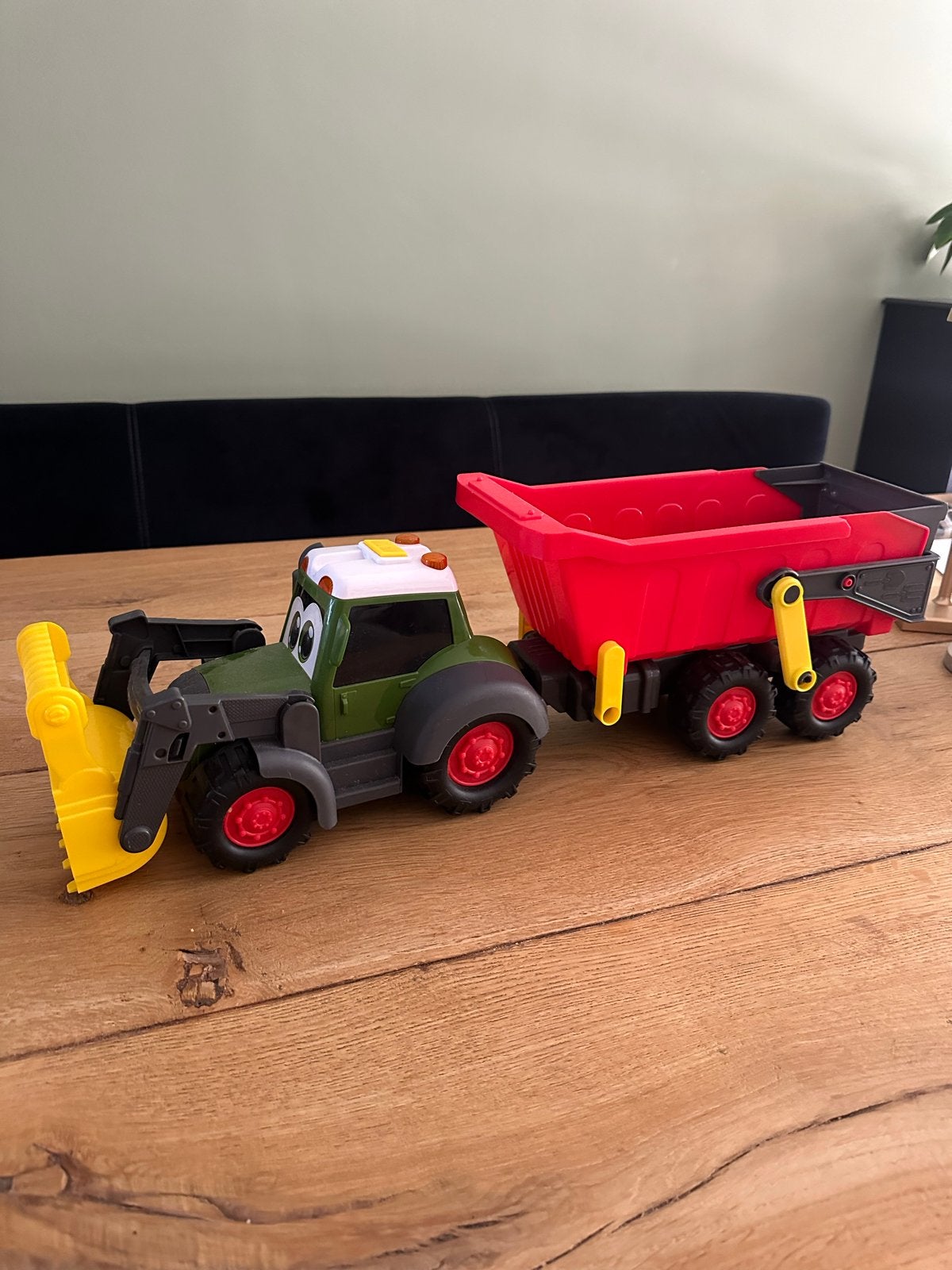Dickie Toys Fenthi boerderij trailer en licht/geluid, Ophalen of Verzenden, Zo goed als nieuw