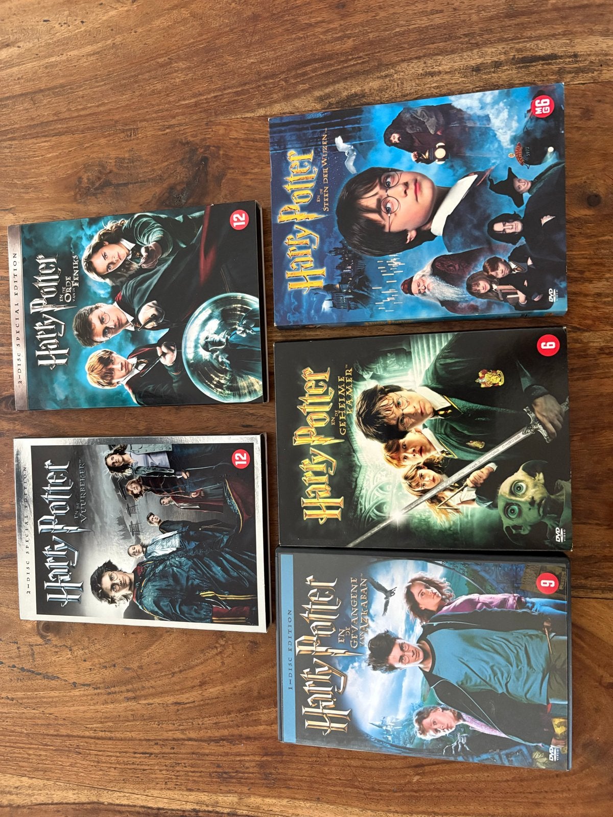 Harry Potter DVD - Eerste 5 Delen Collectie, Ophalen, Engels, Nederlands, Fantasy