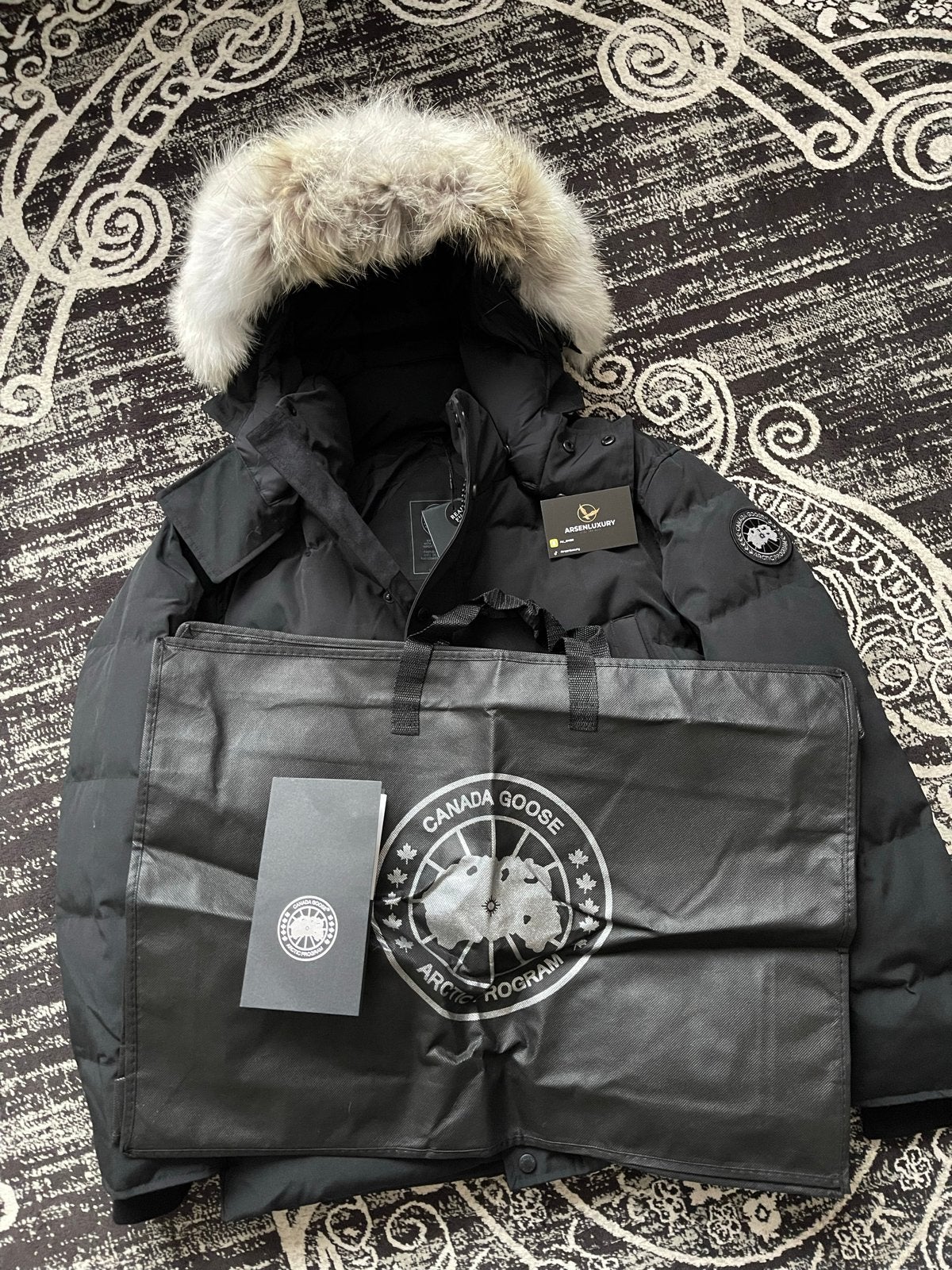 Canada Goose Wyndham AAA+ kwaliteit, Ophalen of Verzenden, Zo goed als nieuw, Maat 48/50 (M), Zwart