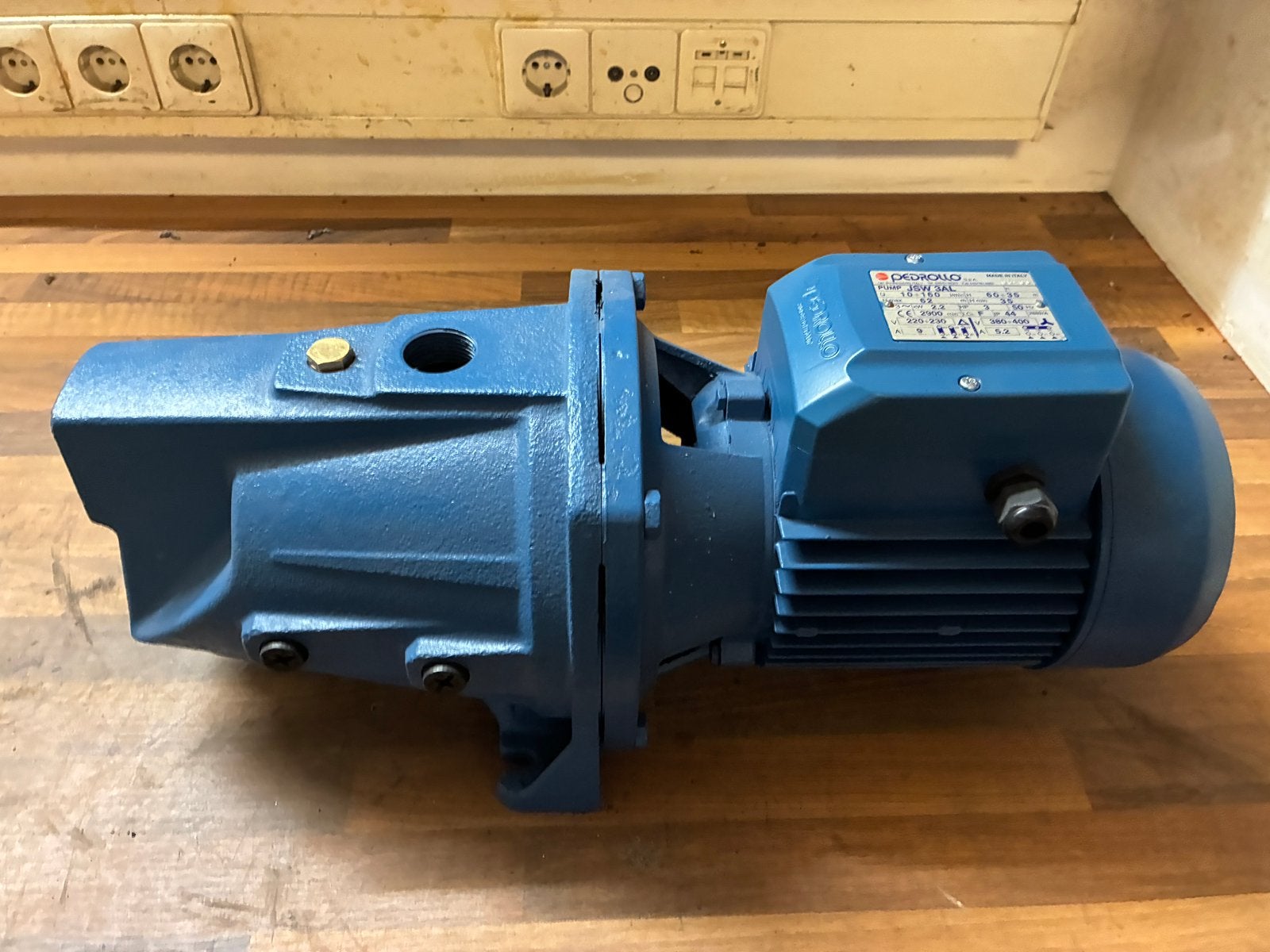 PEDROLLO pomp JSW 3AL 9,6 m3 Krachtstroom waterpomp, Ophalen, Zo goed als nieuw, Elektrisch, Beregeningspomp