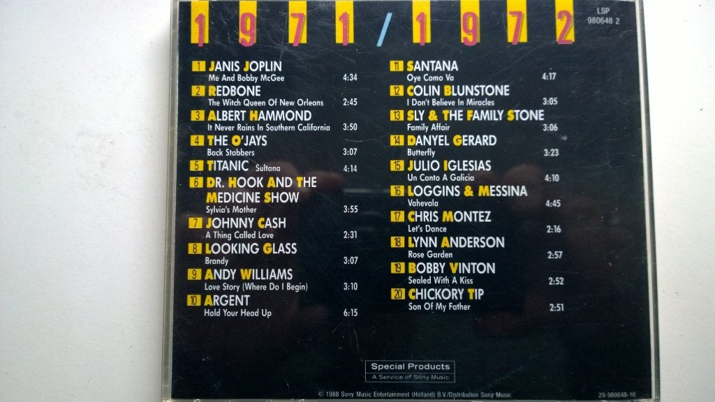 Remember Your 70's 1971-1972, Ophalen of Verzenden, Zo goed als nieuw, Pop, Album