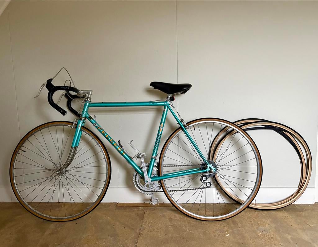 Vintage Peugeot racefiets, Gebruikt, 53 tot 57 cm, Ophalen, Overige merken