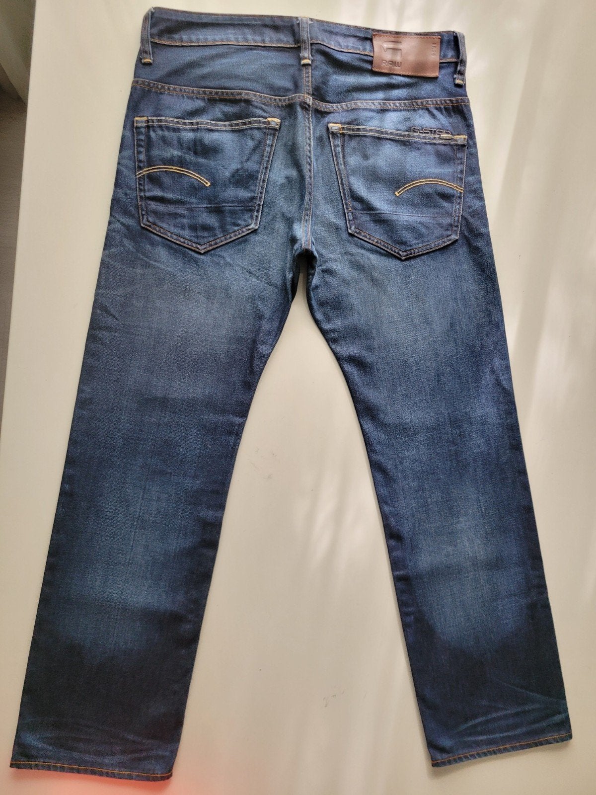 CLASSIC G STAR RAW 3301 STRAIGHT JEANS SIZE 32, G-Star Raw, Blauw, W32 (confectie 46) of kleiner, Ophalen of Verzenden