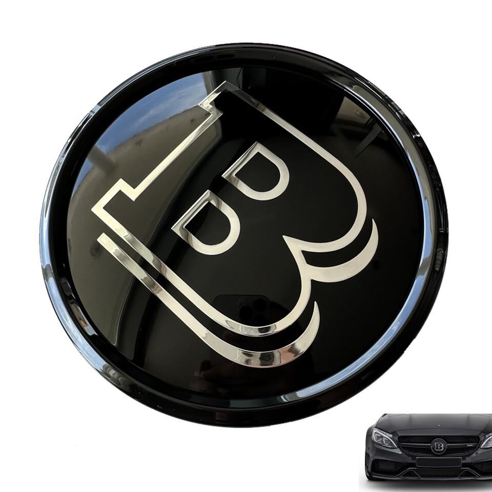 Orgineel brabus embleem grill, C klasse, Auto diversen, Tuning en Styling, Ophalen of Verzenden