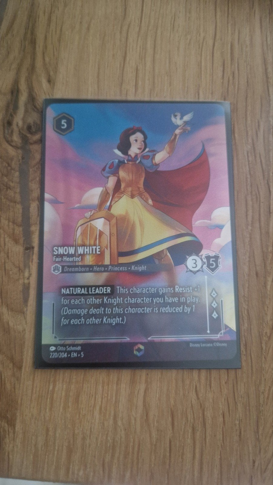 Lorcana Snow white hair hearted enchanted, Ophalen of Verzenden, Nieuw, Losse kaart, Foil