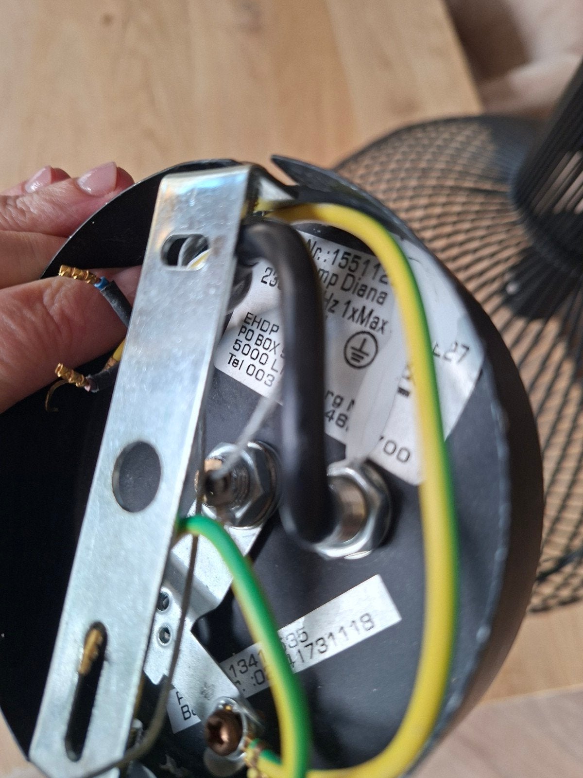 Kwantum Diana hanglamp zwart metaal – Ø 40 cm – industrieel, Ophalen of Verzenden, Metaal