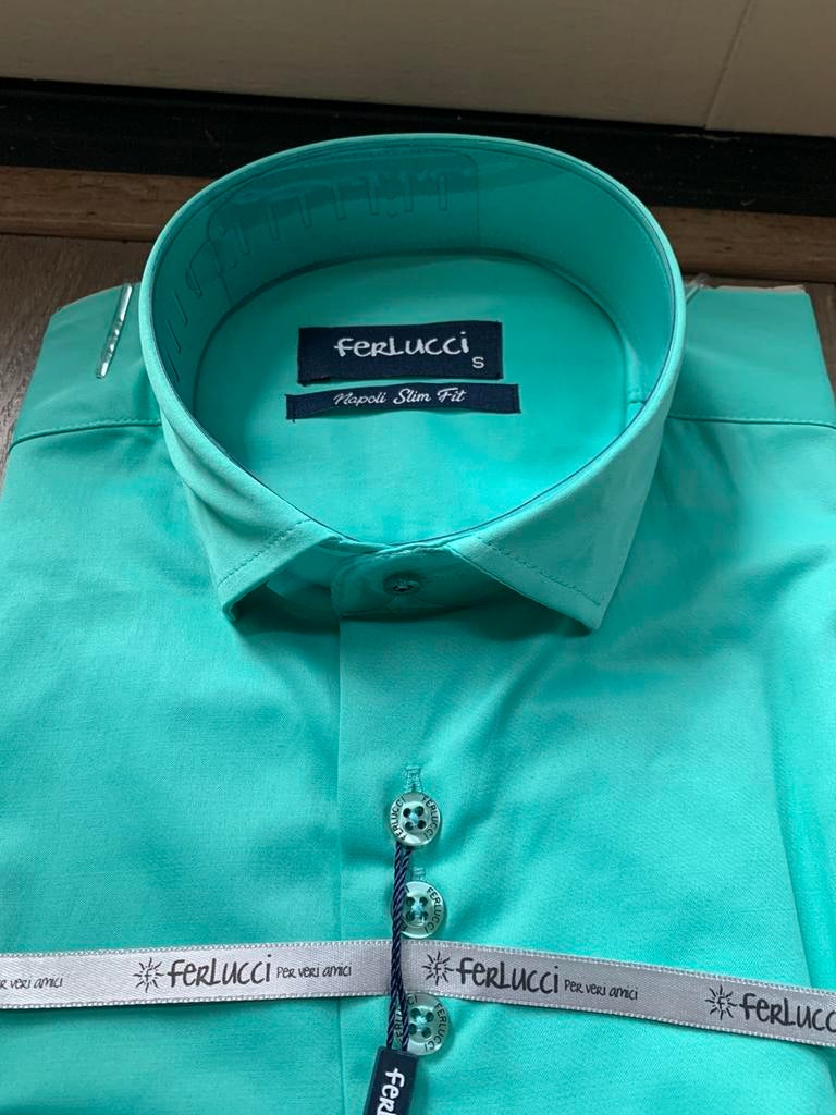 Overhemd maat s, Ophalen of Verzenden, Nieuw, Blauw