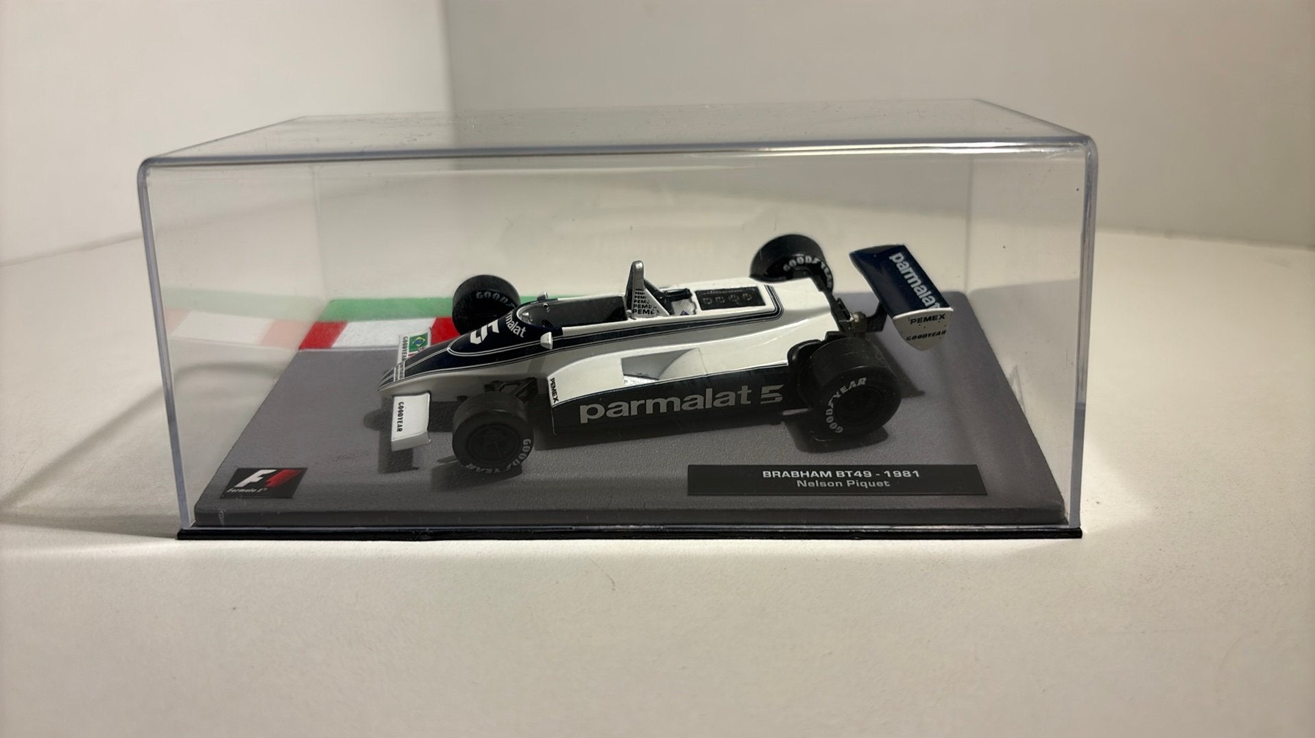 F1 brabham bt49 nelson piquet 1981 atlas 1.43, Ophalen of Verzenden, A, A, A
