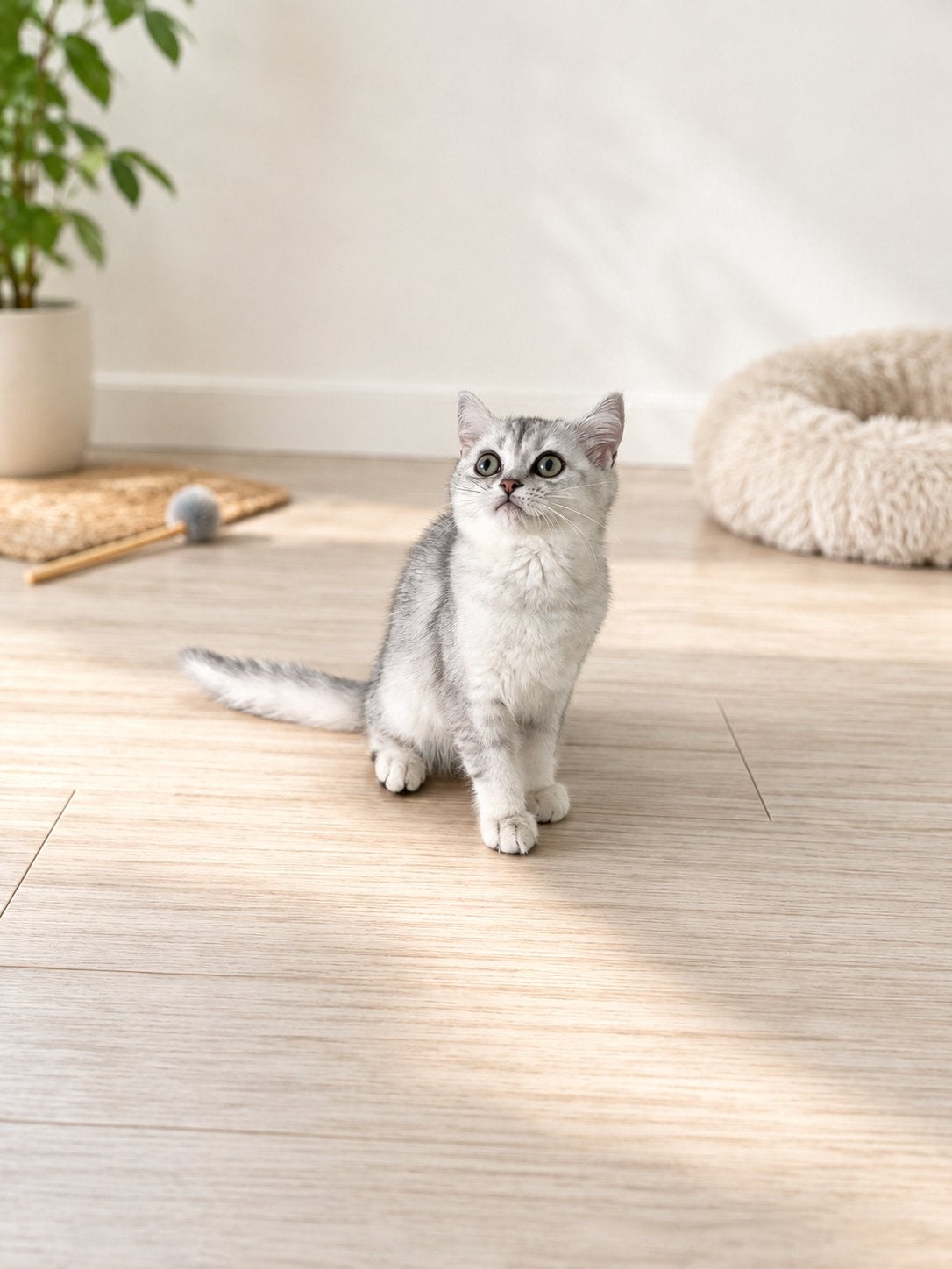 Prachtige Britse Korthaar Kitten stamboom mag verhuizen 🩷, Poes, Met stamboom, 0 tot 2 jaar