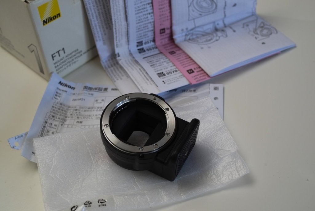 Nikon FT1 - Nikon1 lens adapter, Ophalen, Overige typen, Nikon, Zo goed als nieuw