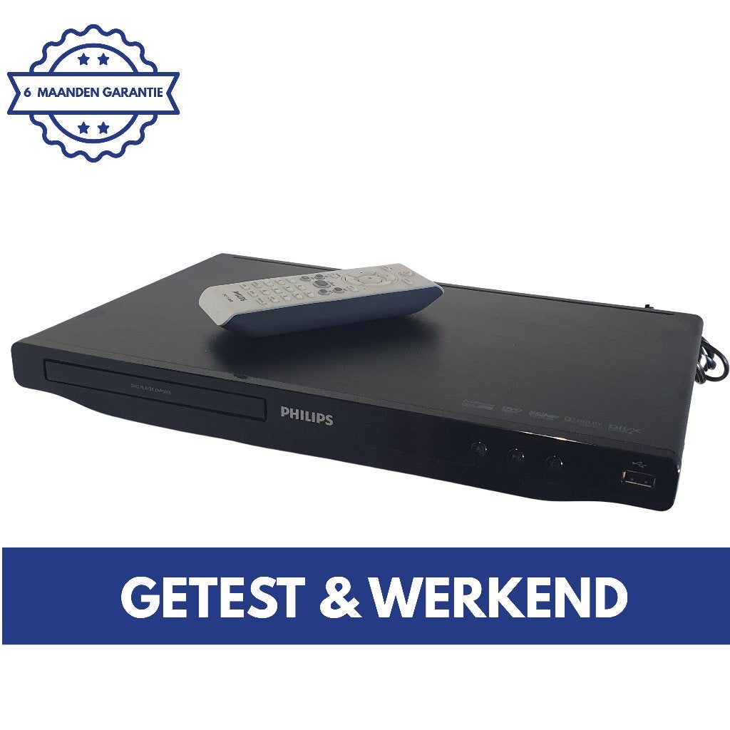 Philips DVP3850/12 | DVD Speler | SCART | USB | CD Speler, Dvd-speler, Philips, Verzenden, Philips