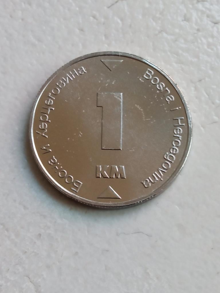 Bosnie en Herzegovina 1 marka 2000., Ophalen of Verzenden, Overige landen, Losse munt