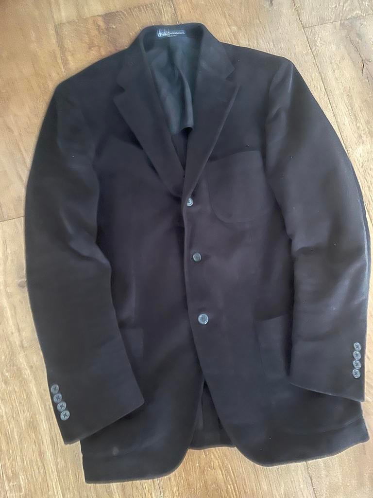 Polo Ralph Lauren Colbert Zwart Maat 50, Kleding | Heren, Ophalen of Verzenden, Zo goed als nieuw, Maat 52/54 (L), Zwart
