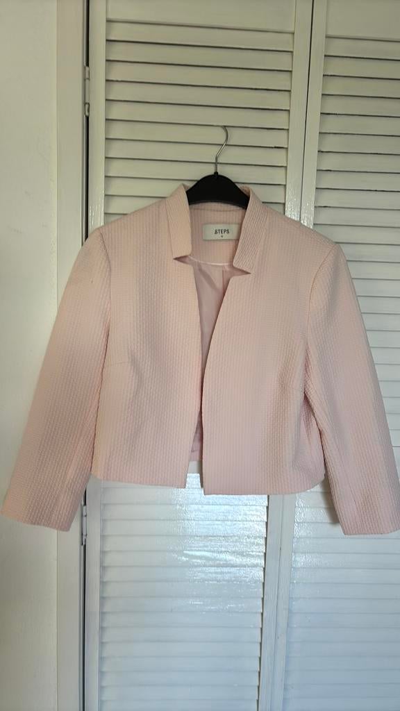 Steps roze jasje maat 40, Ophalen of Verzenden, Zo goed als nieuw, Maat 38/40 (M), Roze