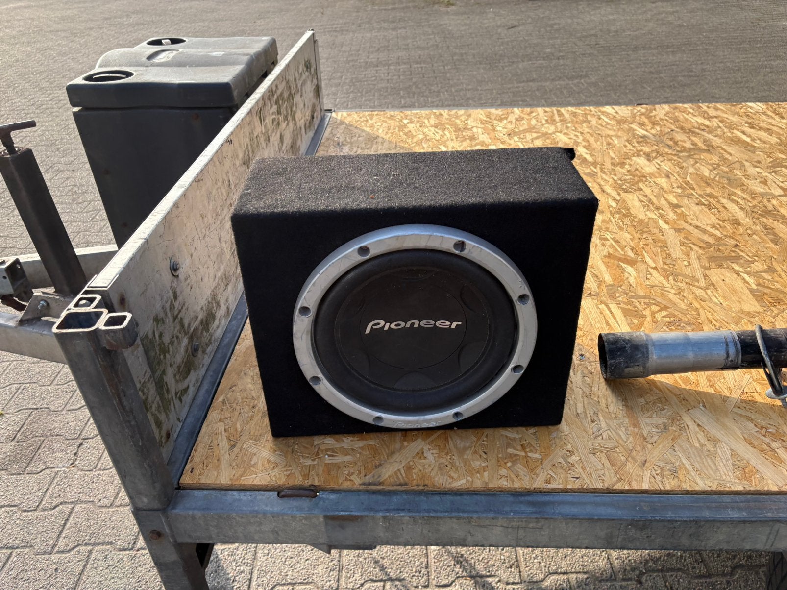 Subwoofer, Auto diversen, Autospeakers, Ophalen, Zo goed als nieuw