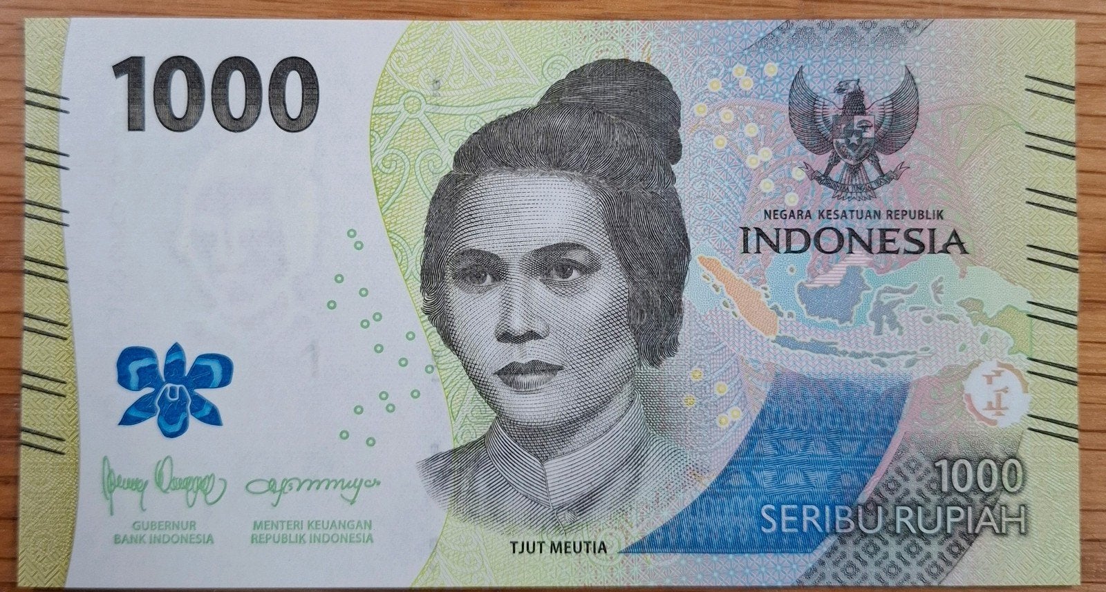 74# Indonesië 1000 Rupiah 2022/2022 P162, Ophalen of Verzenden, Zuidoost-Azië