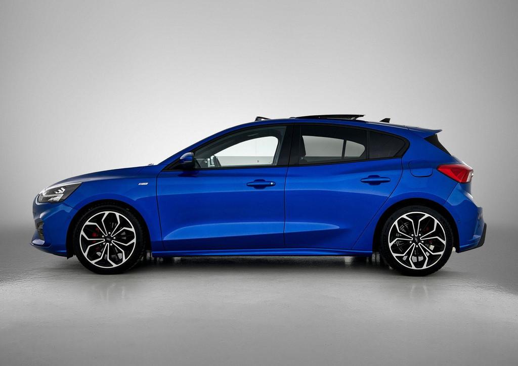 Ford Focus 1.0 EcoBoost ST Line Business | Panoramadak | B&O, 12 maanden, Gebruikt, Euro 6, Blauw