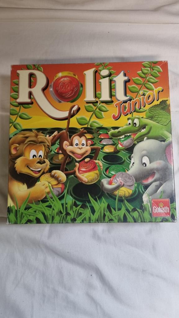 Rolit Junior - Zo goed als nieuw bordspel van Goliath, Drie of vier spelers, Ophalen of Verzenden, Zo goed als nieuw, Goliath
