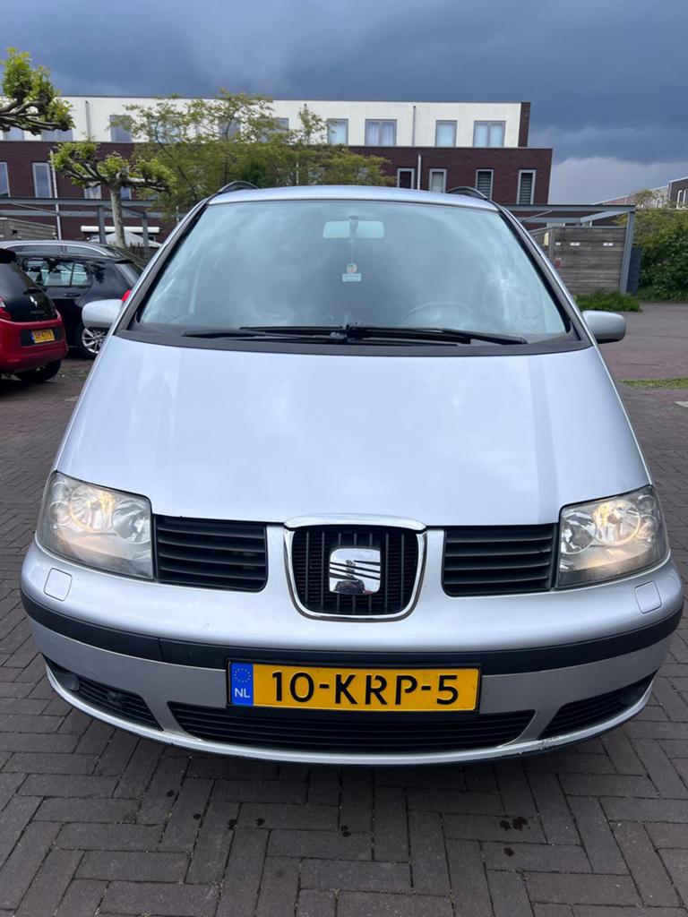 Seat Alhambra 2.0 TDI 103KW 2008 Grijs, Voorwielaandrijving, 15 km/l, 4 cilinders, 7 stoelen
