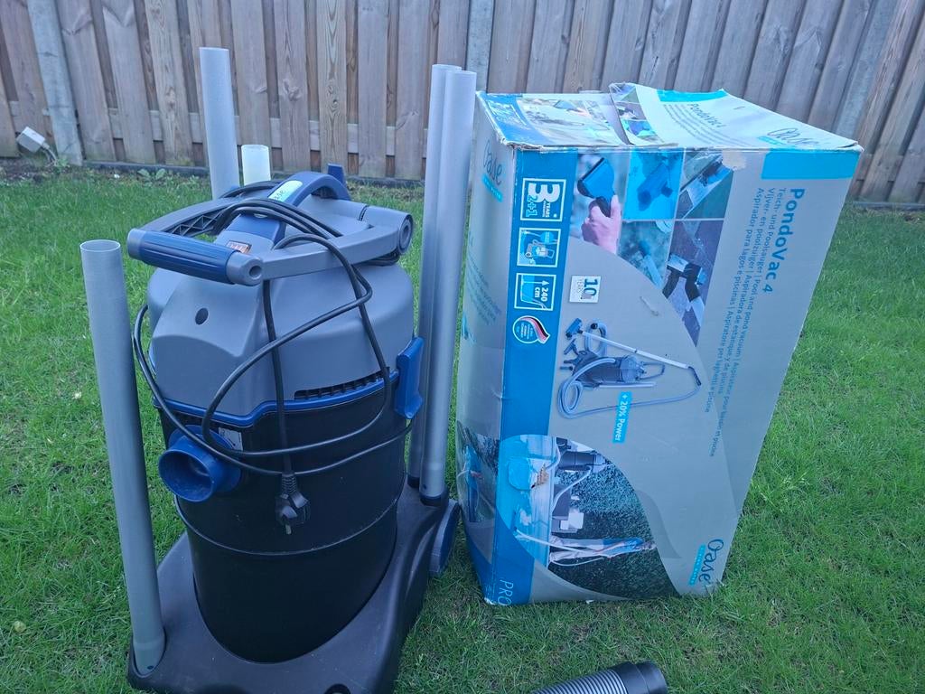 Oase Pondovac 4 Vijverstofzuiger - Zo goed als nieuw, Tuin en Terras, Ophalen of Verzenden, Zo goed als nieuw, Vijverstofzuiger