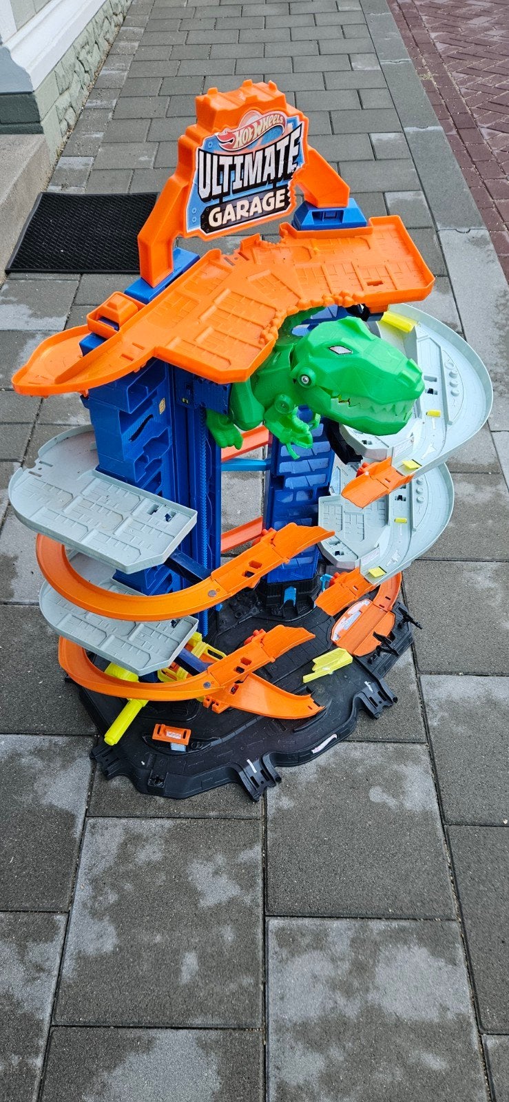 Hot Wheels City Ultimate Garage, Kinderen en Baby's, Ophalen, Racebaan, Gebruikt, Hot Wheels