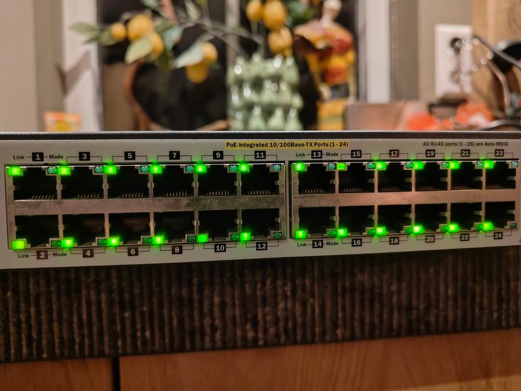 HP ProCurve Switch 2610-24-PWR J9087A PoE, Ophalen of Verzenden, Gebruikt