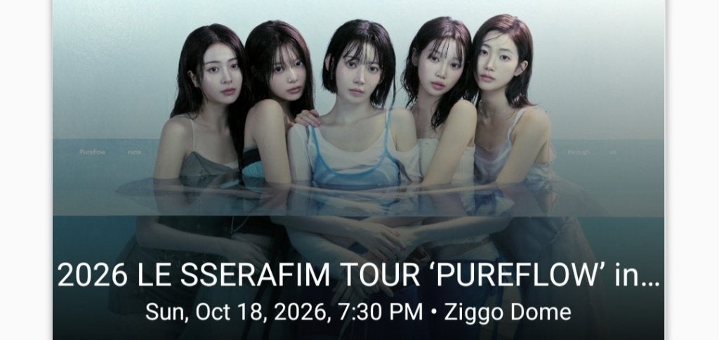 WTS LE SSERAFIM SEAT TICKET, Tickets en Kaartjes, Eén persoon