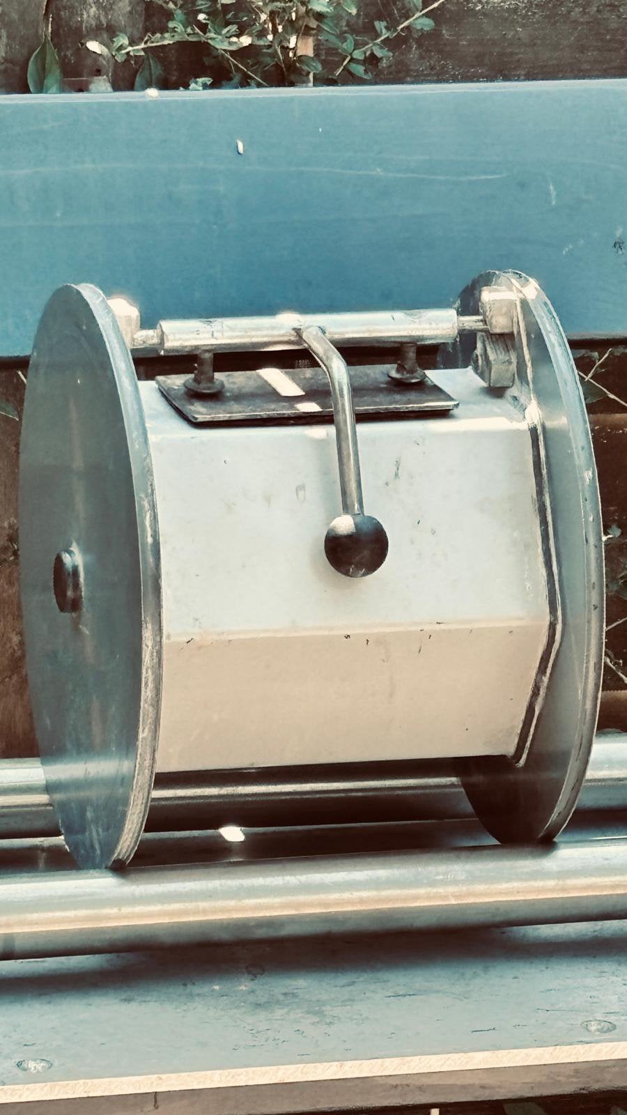 professionele trommel machine zonder motor (Lortone), Ophalen of Verzenden, Zo goed als nieuw