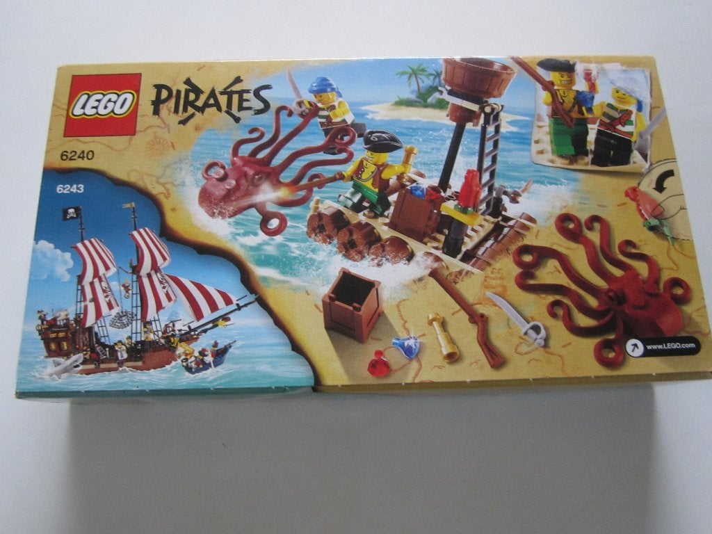 Lego piraten reuzen inktvis nr. 6240  Nieuw in de verpakking, Kinderen en Baby's, Speelgoed | Duplo en Lego, Lego, Nieuw, Ophalen of Verzenden