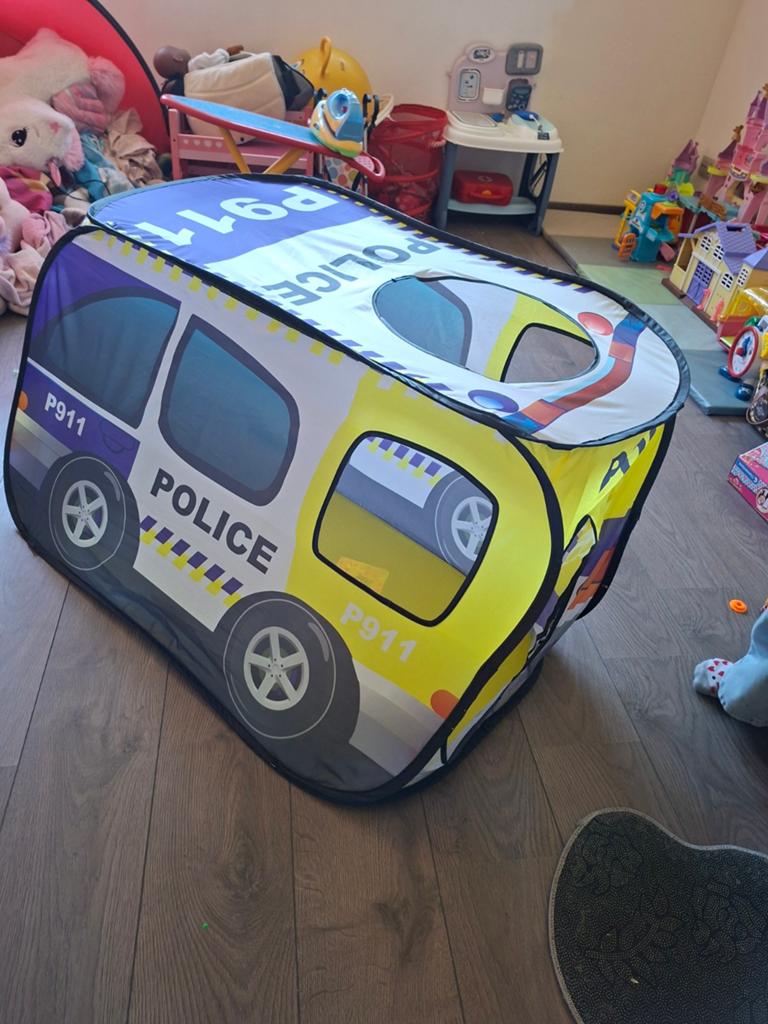 Tent politie, Ophalen