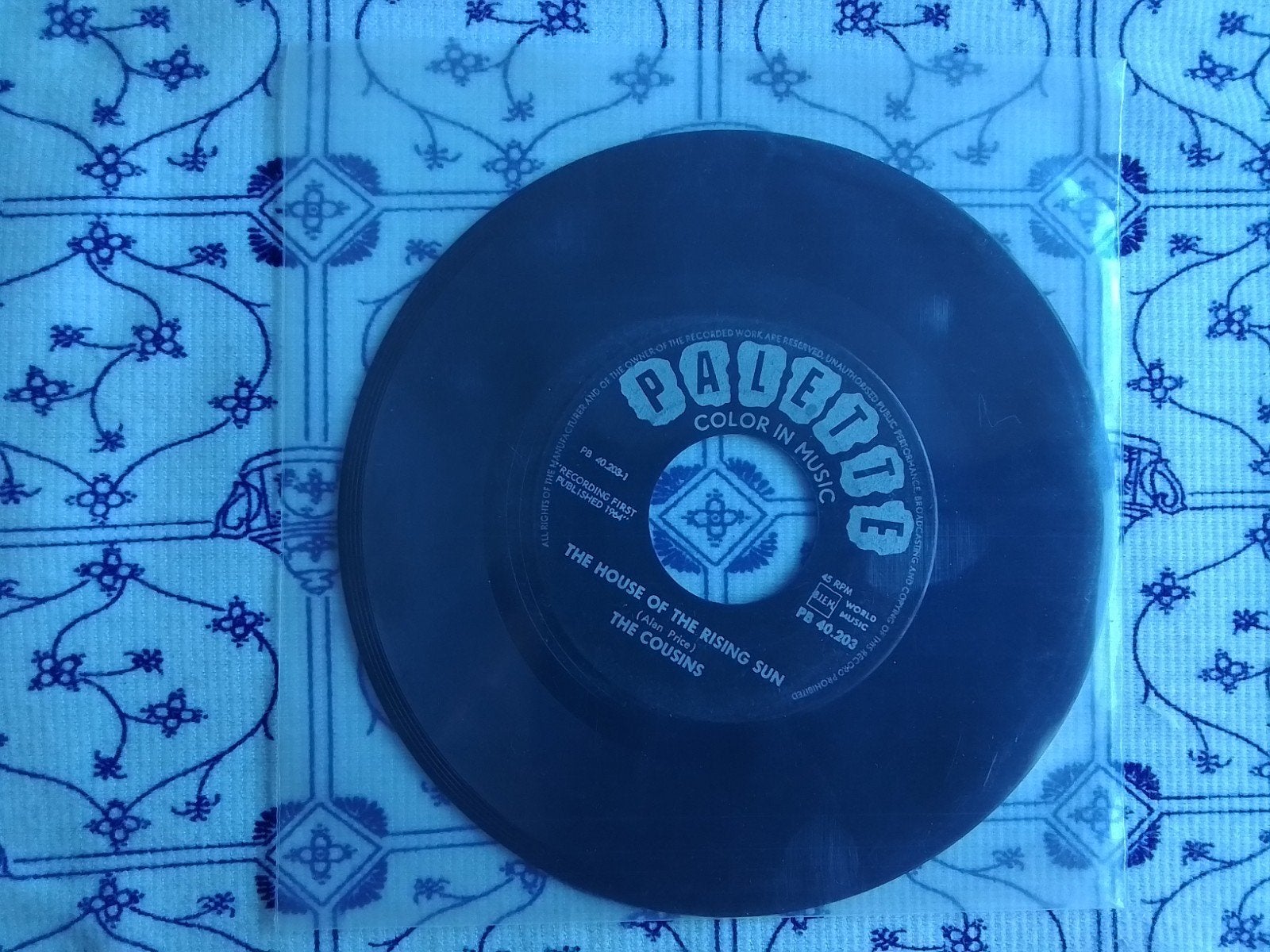The cousins        The house of the rising sun, Ophalen of Verzenden, Zo goed als nieuw, 7 inch, Pop