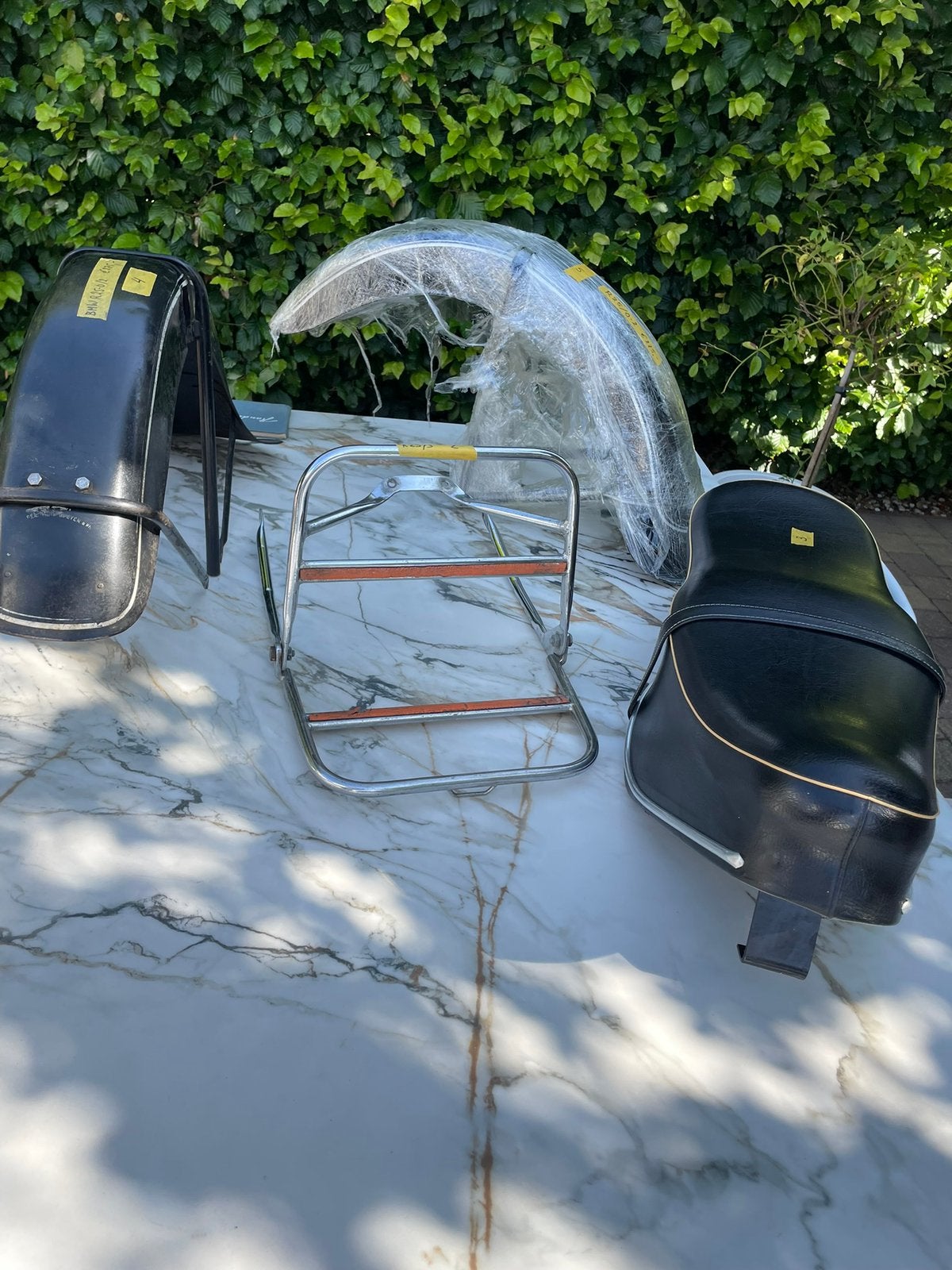 BMW R25 R26 R27 buddy spatborden instructieboekje achterrek, Motoren, Ophalen of Verzenden, Gebruikt