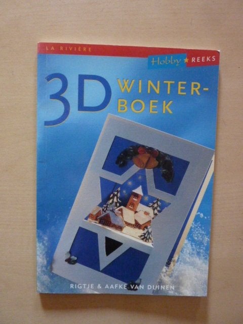 van Duinen - 3D winterboek hobbyreeks, Verzenden, Zo goed als nieuw, Overige onderwerpen
